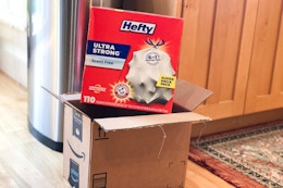 Hefty 110-Count 13-Gallon Trash Bags, as Low as $16 on Amazon card image