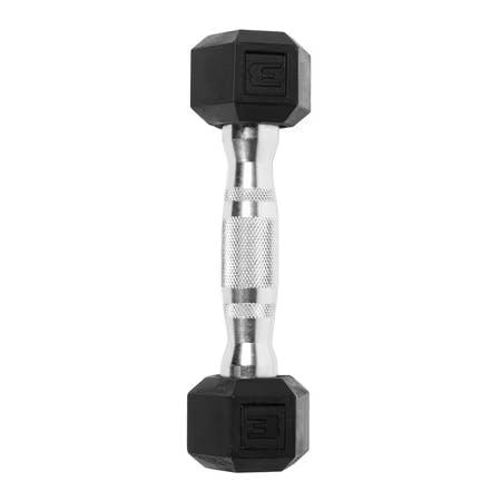 Rubber Hex Dumbbell