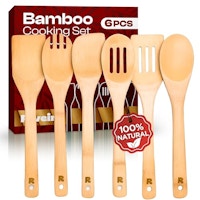 Bamboo Cooking Utensils Set