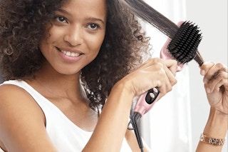 Hair Straightener Brush