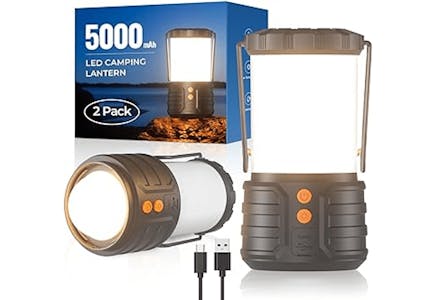 Camping Lantern 2-Pack