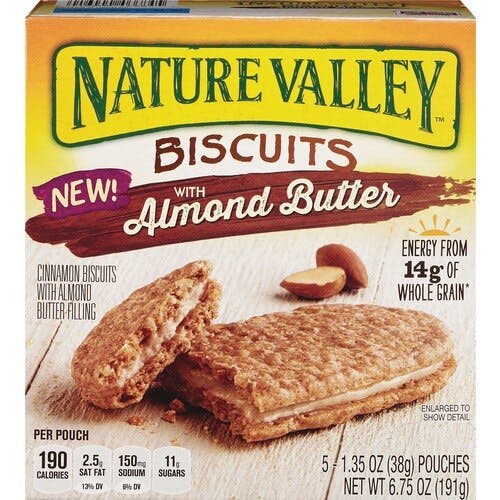 2 Nature Valley Bars