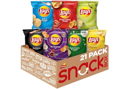 2 Lay's Chips Variety Packs