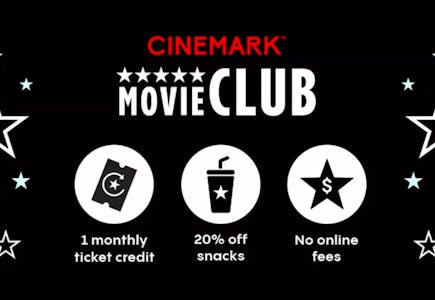 Cinemark Movie Club Membership