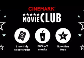 Cinemark Movie Club Membership