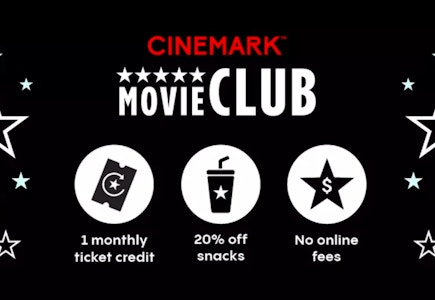 Cinemark Movie Club Membership