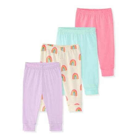 Baby Cotton Joggers 4-Pack