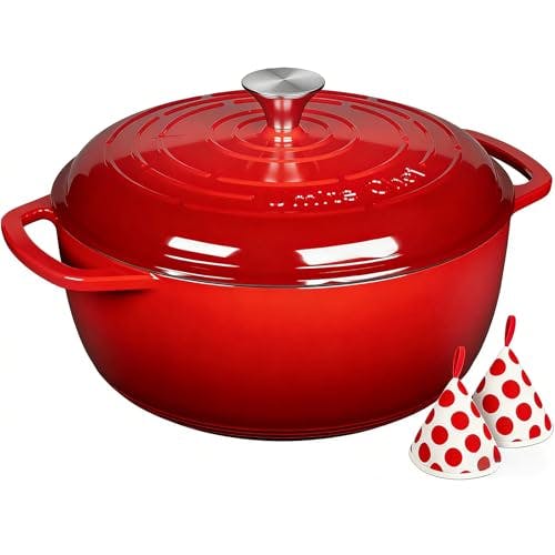Enameled Cast Iron Dutch Oven
