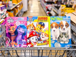 Popular $1 Jumbo Coloring Books Are Back in Stock at Walmart card image