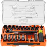 Impact Pass-Through Socket Set