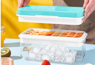ice cube tray with bin