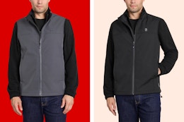 Izod Men's Softshell Vest, Only $19.99 Shipped at Zulily (Reg. $90) card image