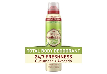 Old Spice Total Body Deodorant