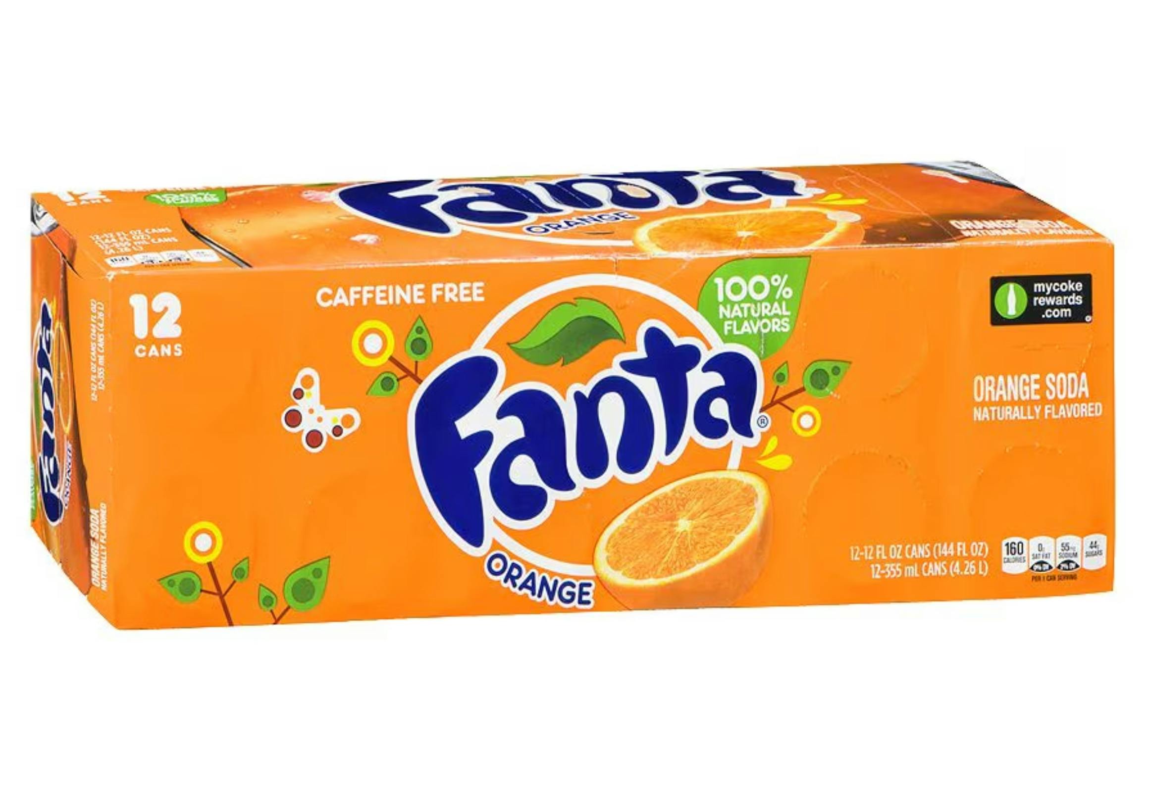 4 Fanta 12-Packs