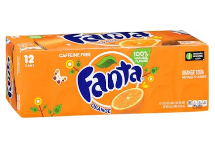 4 Fanta 12-Packs
