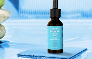 a bottle of face serum