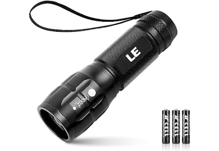 LED High-Lumen Waterproof Flashlight