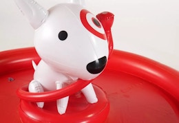 Target’s Coveted Bullseye Fountain Sprinkler Is Back for $32 — Won’t Last Long card image