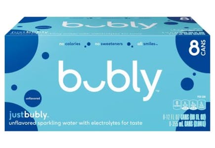 2 Bubly Sparkling Water 8-Packs