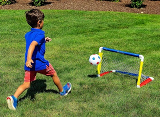 Franklin Sports Kids Mini Soccer Goal Set