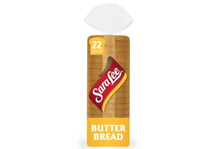 2 Sara Lee Butter Breads