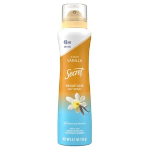2 Secret Spray Deodorants
