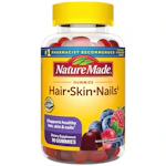 2 Nature Made Biotin Gummies Bottles