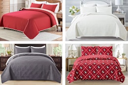 Don’t Miss These Quilt Set Deals — Prices Start at $21 at The Home Depot card image