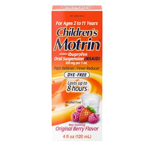 Children's Motrin Ibuprofen Medicine