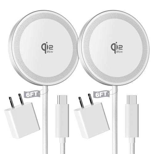 Magnetic Wireless Charger 2-Pack