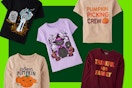 The Children's Place Kids' Graphic Shirts Halloween and Thanksgiving