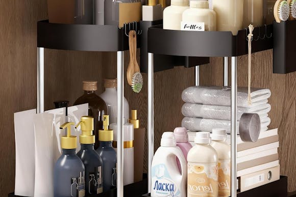 Under-Sink Organizer 2-Pack, Only $12 on Amazon (Reg. $24)