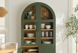 This Arched Cabinet at Walmart Is Up to $1,000 Cheaper Than Other Retailers card image