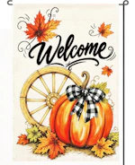 Fall Garden Flag
