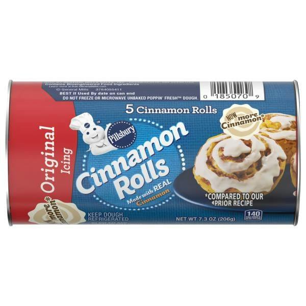 2 Pillsbury Cinnamon Rolls Packs