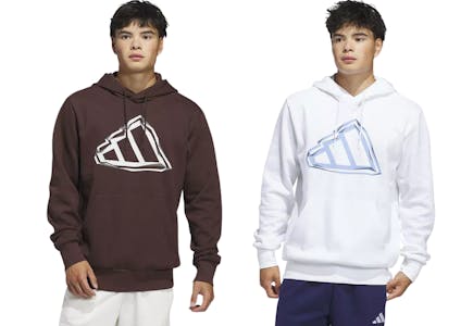 Adidas Men's Graphic Hoodie