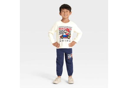 Nintendo Toddler Top and Bottom Set