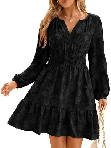 Women's Long Sleeve Mini Dress