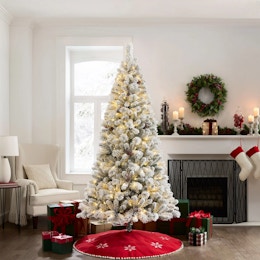 7.5-Foot Pre-Lit Christmas Tree, Now $89 at Walmart (Reg. $199) card image