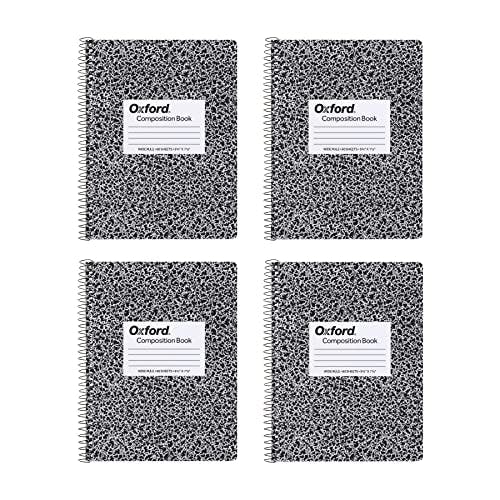 Spiral Composition Notebooks 4-Pack