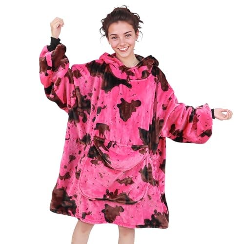 Adult Wearable Blanket Hoodie