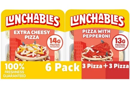 Lunchables Pizza Kits Variety 6-Pack