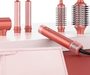 a pink-bronze hot air styler