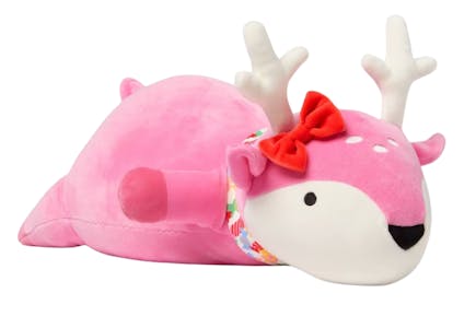 Pillowfort Pink Deer Weighted Plush
