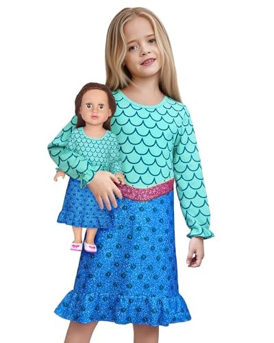 Kids' Matching Dress + Doll Outfit