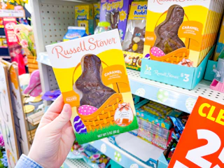 dollar general russell stover easter bunny clearance