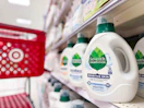 seventh generation laundry detergent sitting on a target shelf