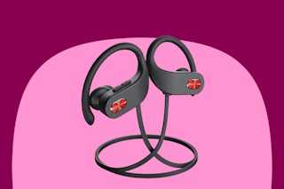 Boean Bluetooth Headphones, IPX7 Waterproof Wireless Headphones 16H Playtime Earphones Wireless Earbuds Stereo Sound Isolation 