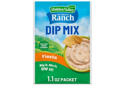 5 Hidden Valley Ranch Dip Mix Packets
