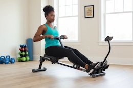 Sunny Health Smart Adjustable Rower